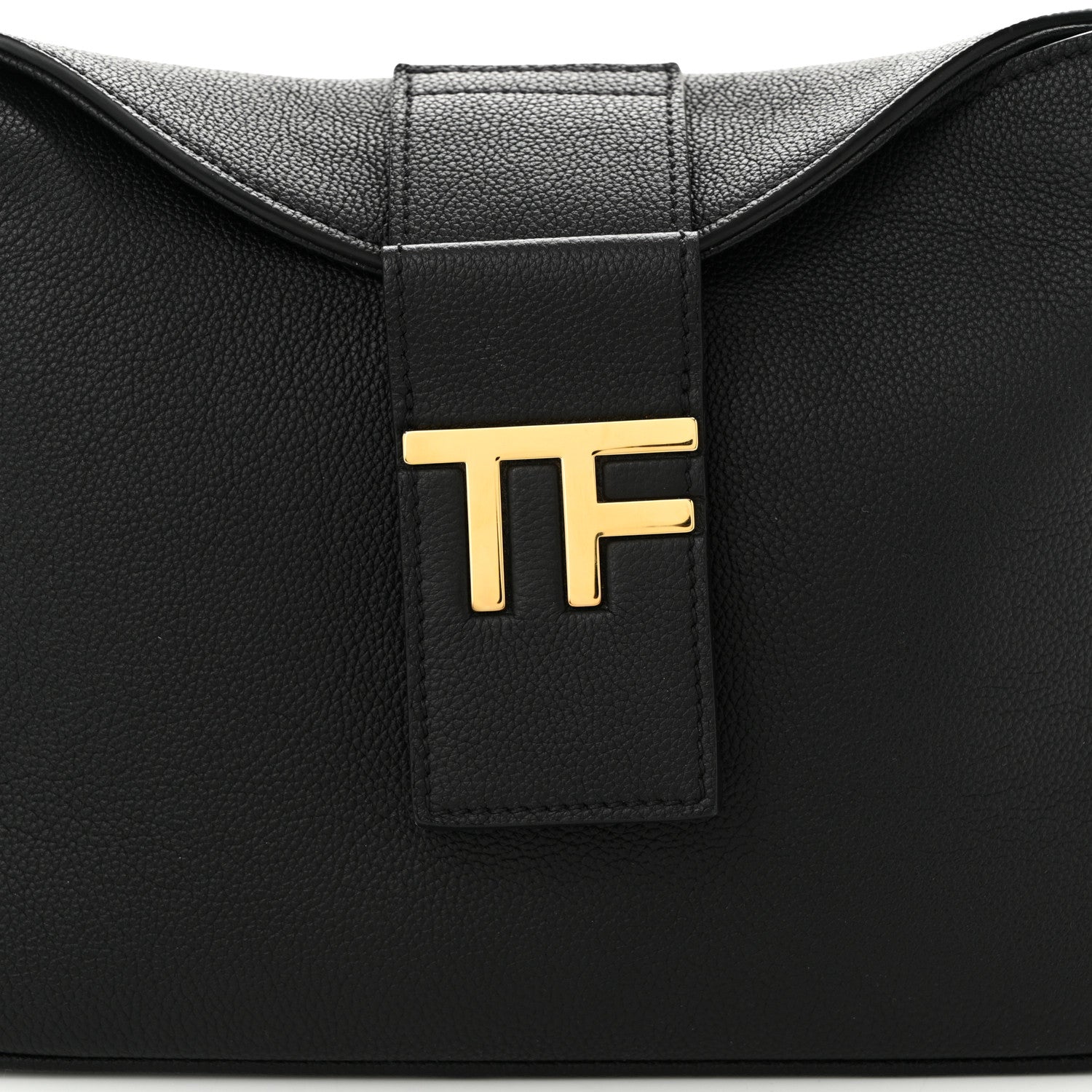 Tom Ford Grained Calfskin Mini TF Hobo Black 7 of 10