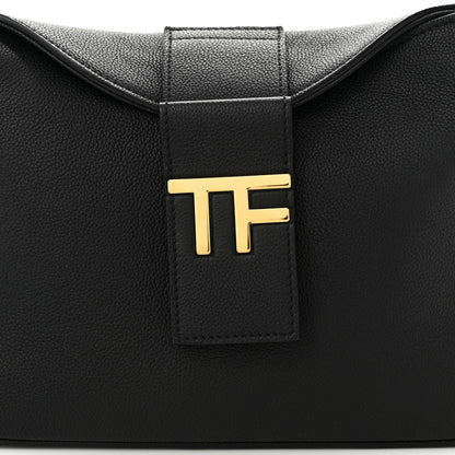 Tom Ford Grained Calfskin Mini TF Hobo Black 7 of 10