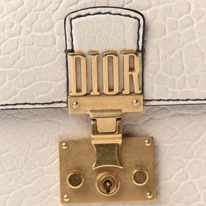 Christian Dior Canyon Grained Lambskin Small Dioraddict Flap Bag Ivory 10 of 10