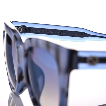 Gucci Acetate Sunglasses GG 3756/F/S Blue 6 of 7