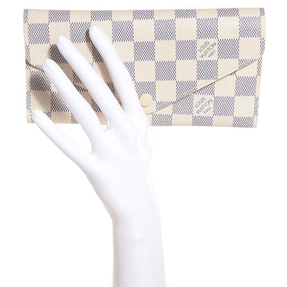Louis Vuitton Damier Azur Josephine Wallet 2 of 8
