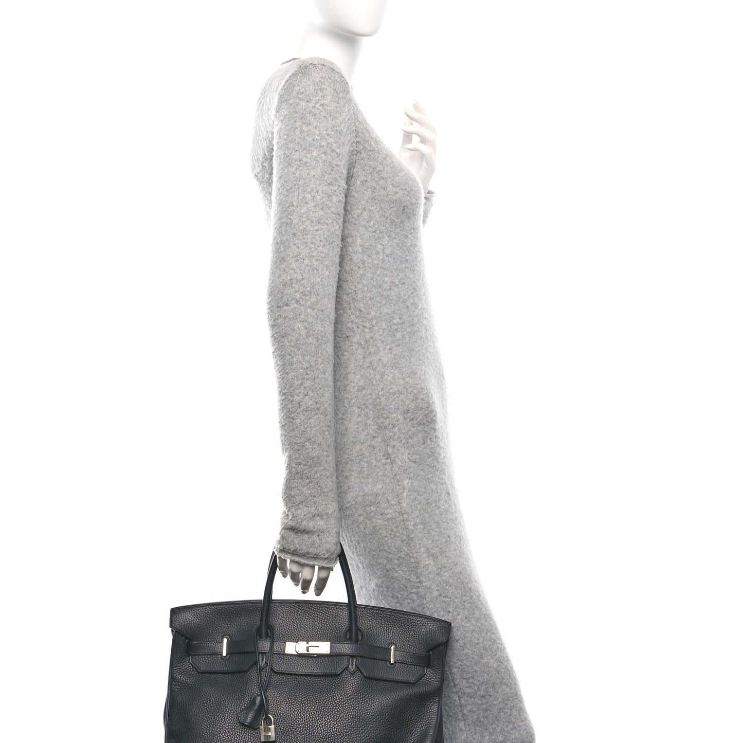 Taurillon Clemence Birkin 40 Black