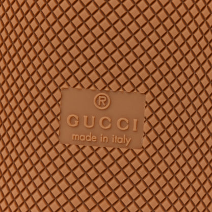 Gucci Calfskin Lame GG Monogram Web Mens Screener Sneakers 10 8 of 10