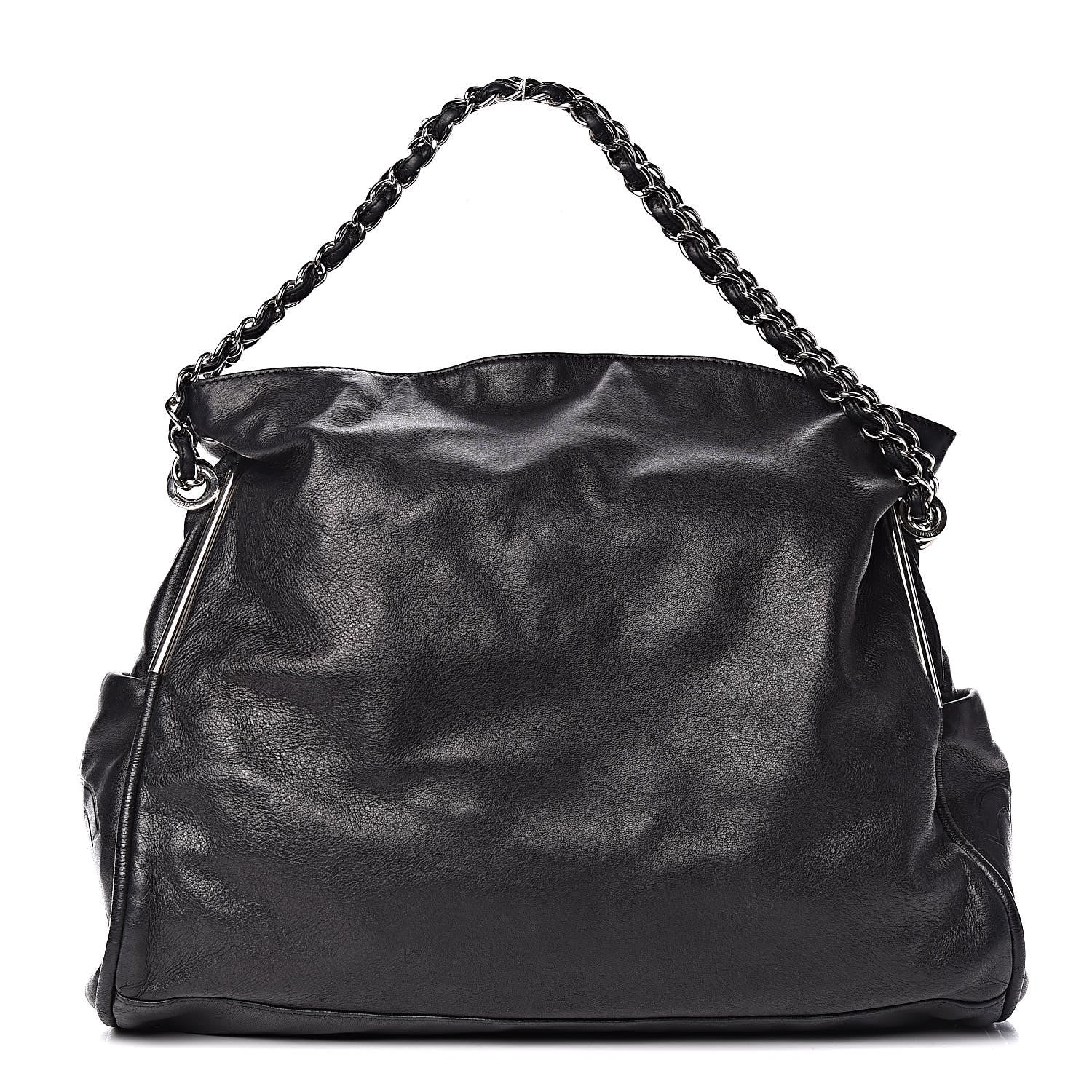 Chanel Lambskin Large Ultimate Soft Tote Black 1 of 11