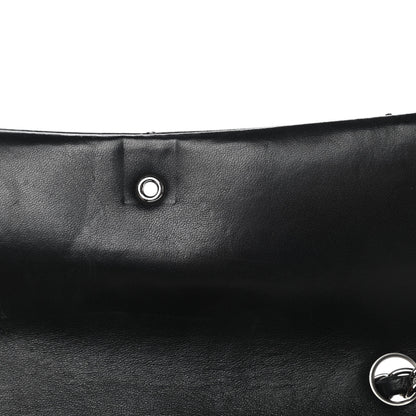 Chanel Lambskin Diamond Stitched CC East West Flap Black 12 of 16