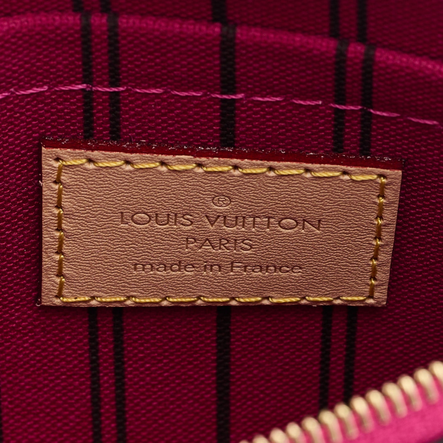 Monogram Neverfull PM Pochette Pivoine