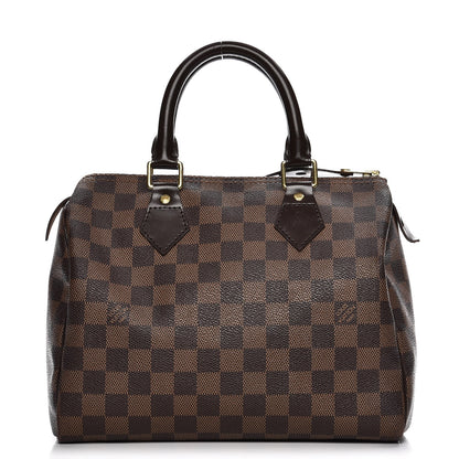 Louis Vuitton Damier Ebene Speedy 25 1 of 17