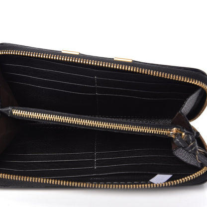 Chloe Grained Calfskin Marcie Long Zip Around Wallet Black 5 of 12