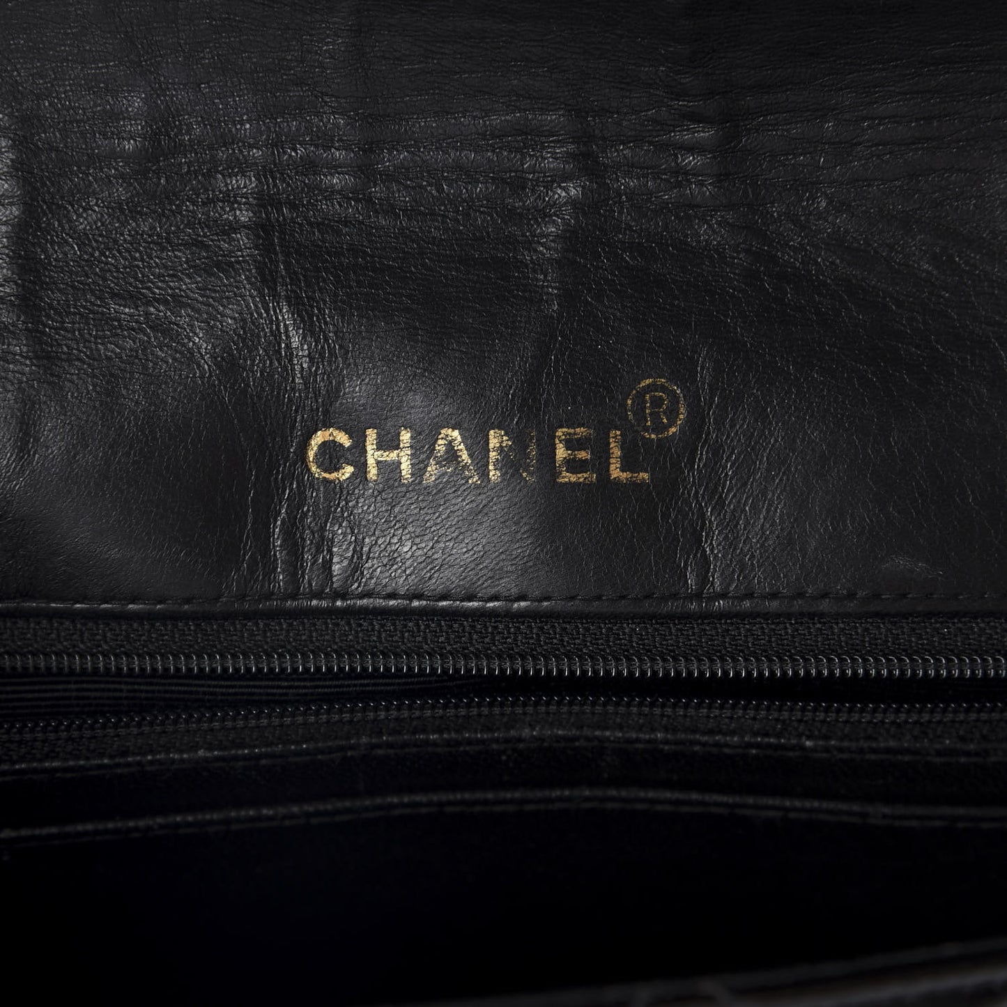 Patent Quilted Medium Single Flap Bag Black