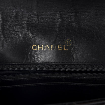 Chanel Patent Quilted Medium Single Flap Bag Black 6 of 12