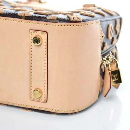Louis Vuitton Monogram Tuffetage Deauville Cube Caramel 9 of 13
