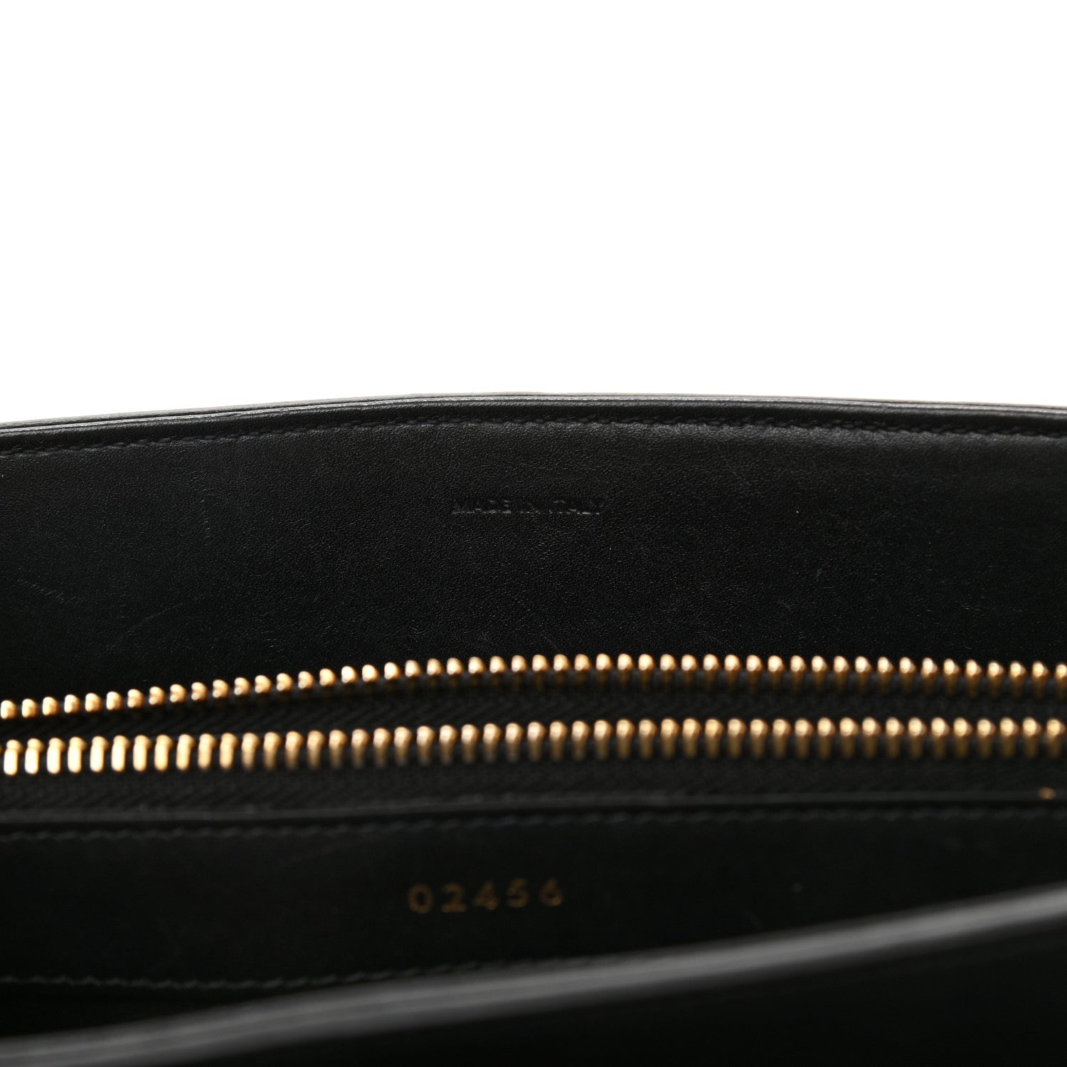 Celine Satinated Calfskin Small 16 Top Handle Bag Black 8 of 16