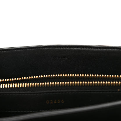 Celine Satinated Calfskin Small 16 Top Handle Bag Black 8 of 16