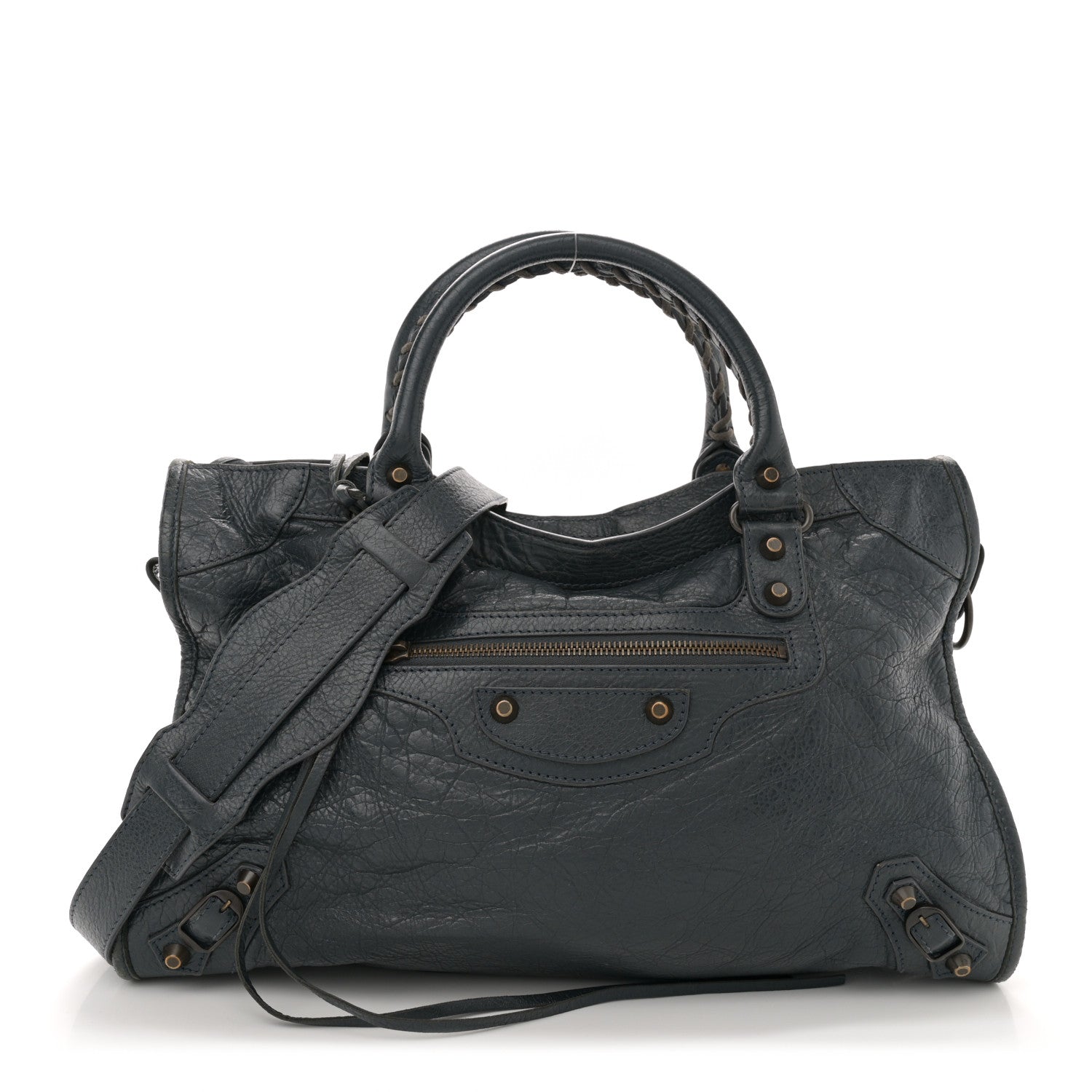 Balenciaga Agneau Classic Hardware City Anthracite 1 of 14