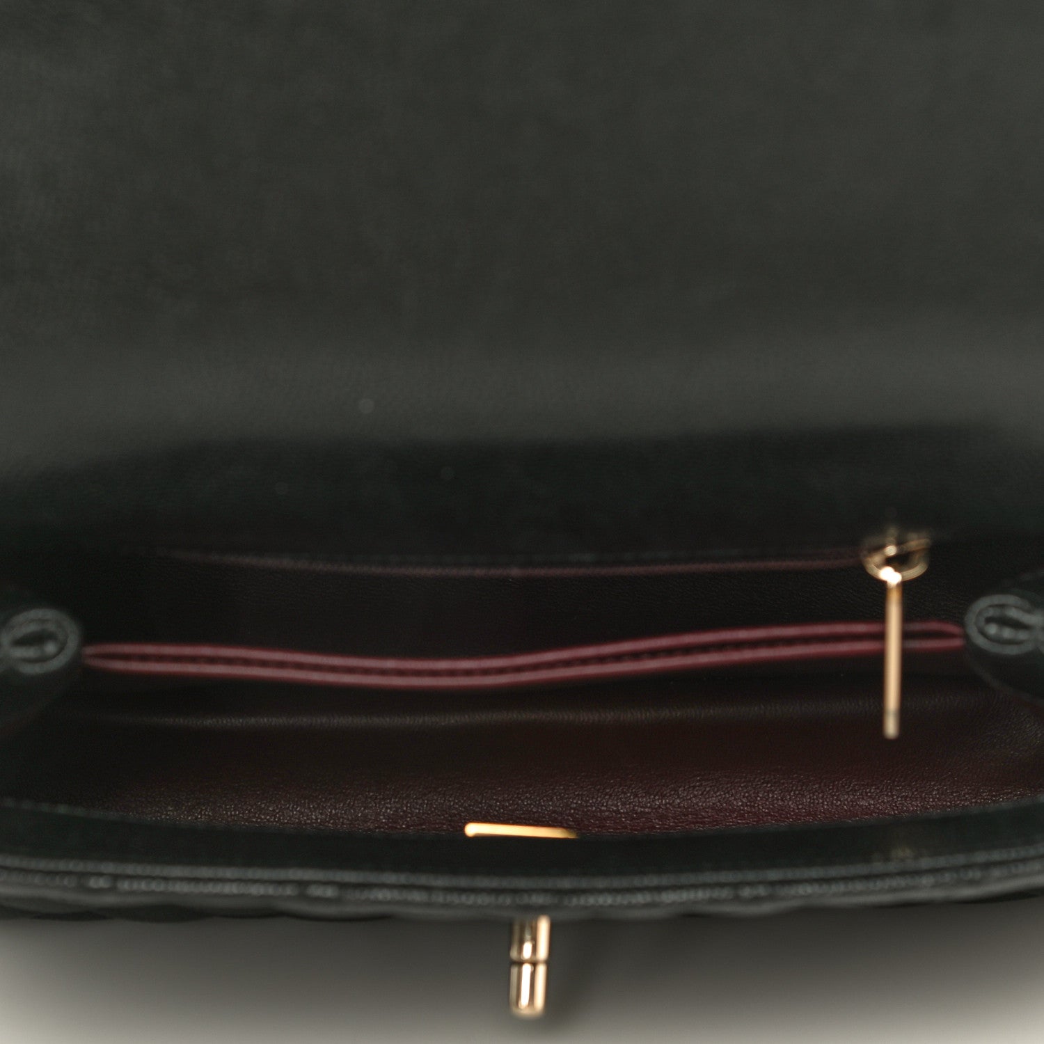 Chanel Caviar Quilted Mini Coco Handle Flap Black 5 of 11