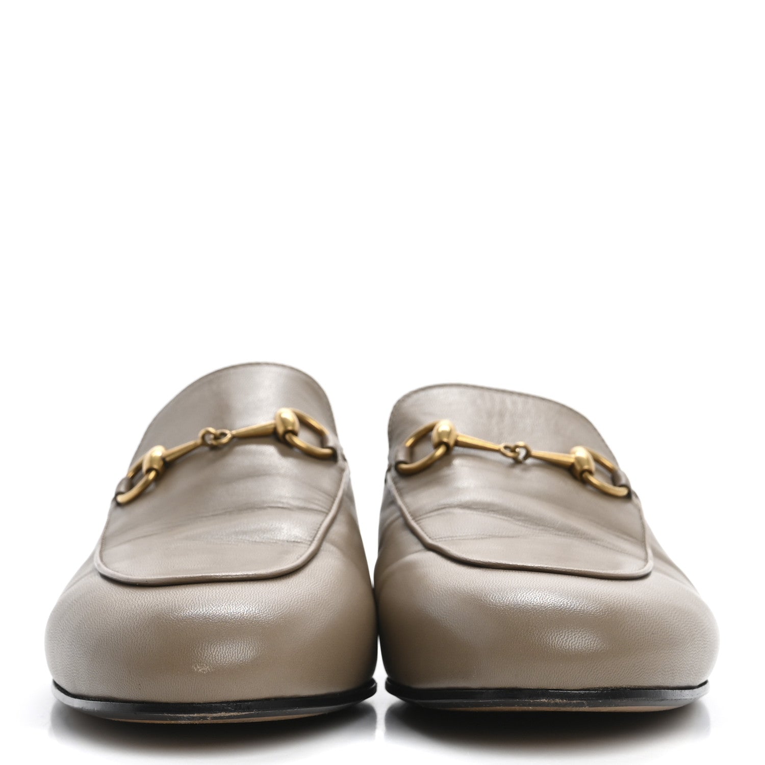 Gucci Malaga Kid Womens Princetown Slippers 38 Mud 3 of 9