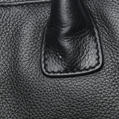 Chanel Calfskin Cerf Executive Shopper Tote Black 12 of 12