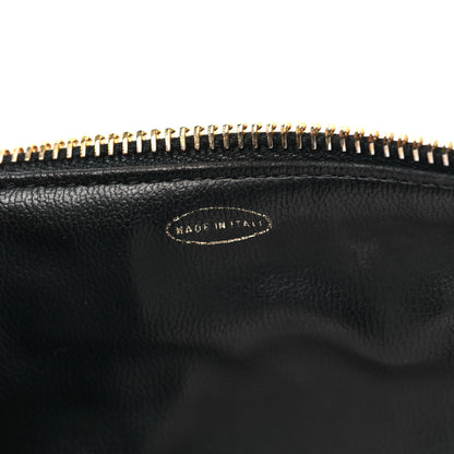 Chanel Lambskin Vanity Cosmetic Case Black 7 of 13