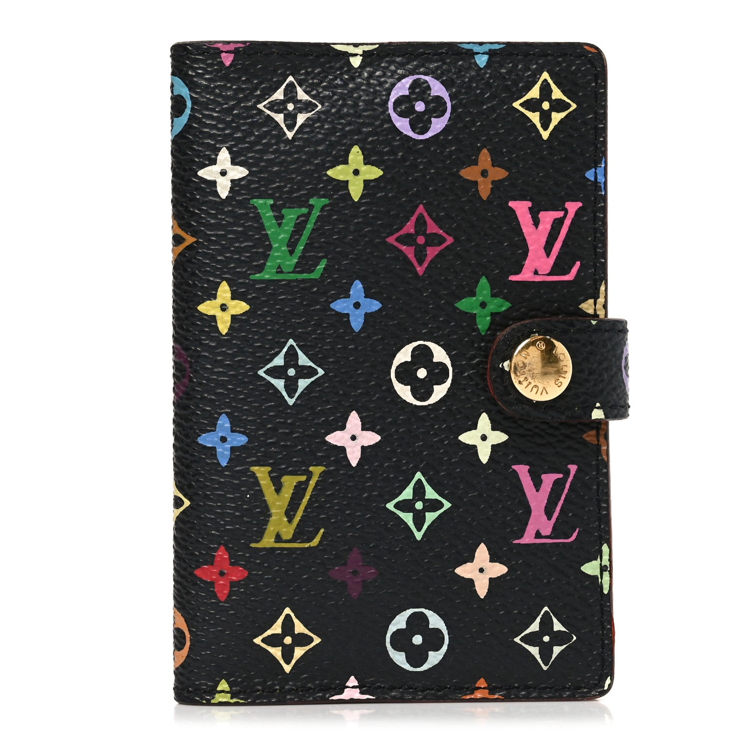 Louis Vuitton Monogram Multicolor Carnet de Bal Mini Agenda Cover Black 1 of 7