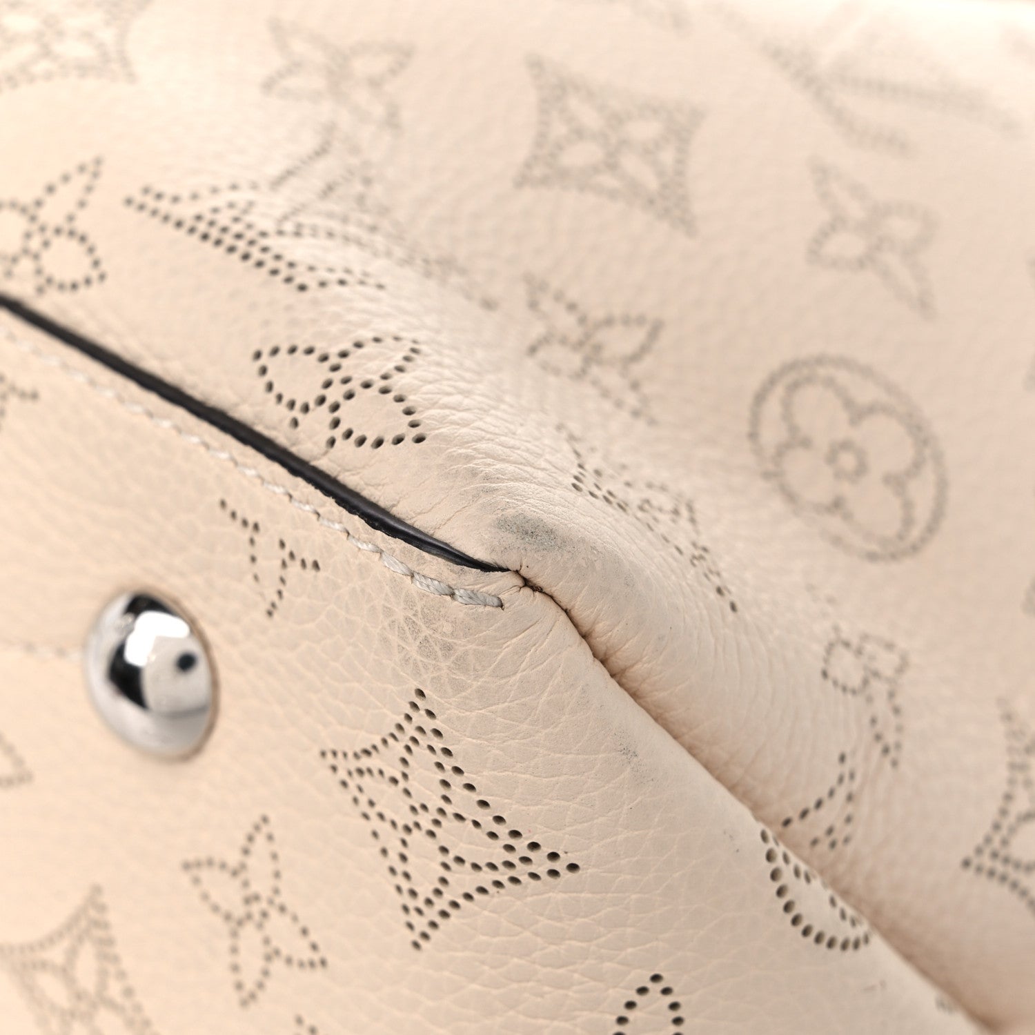 Louis Vuitton Mahina Bella Tote Creme Beige 8 of 13