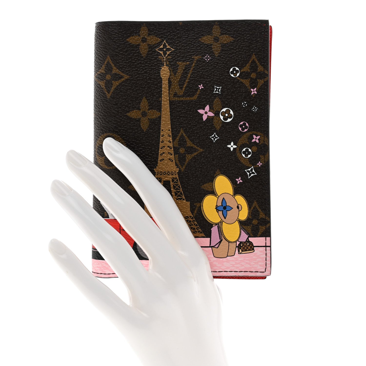 Louis Vuitton Monogram 2019 Christmas Animation Passport Cover Rouge 2 of 7