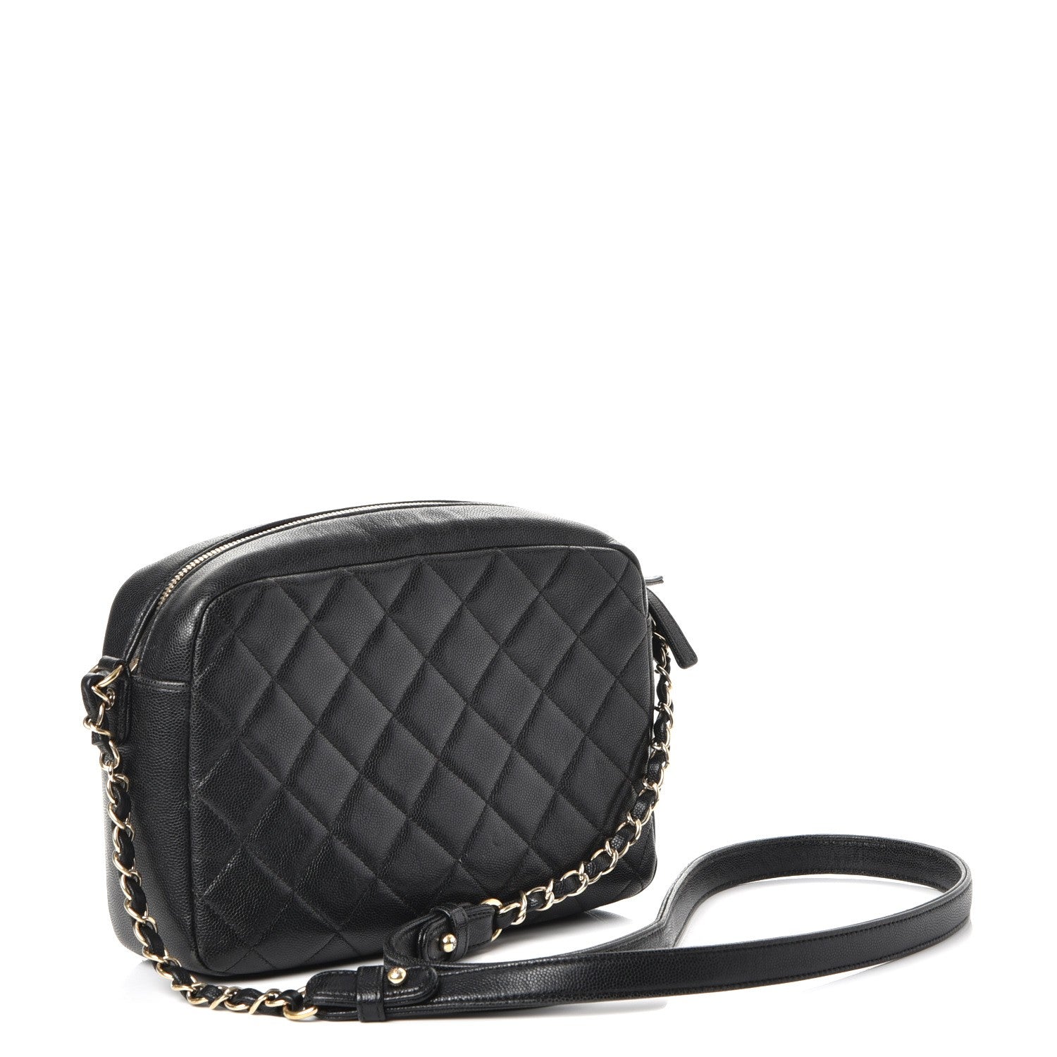 Chanel Caviar Quilted Business Affinity Camera Case Black 3 of 16