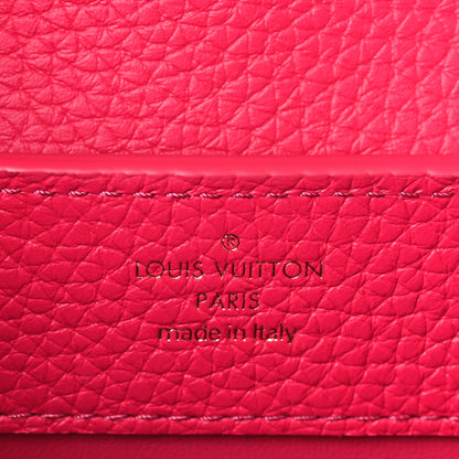 Louis Vuitton Taurillon Ostrich Capucines Mini Orange Fuchsia 6 of 9