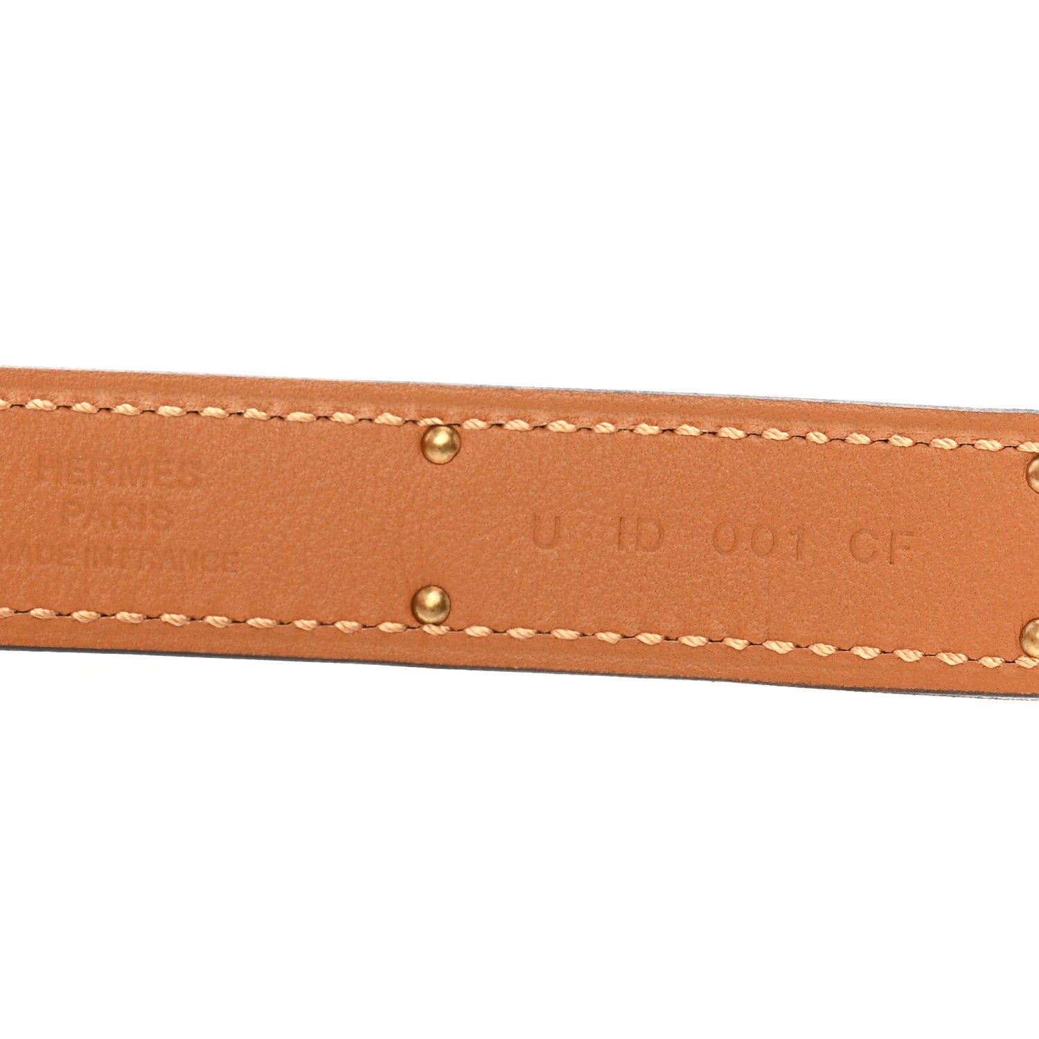 Hermes Epsom Kelly Belt Gold 3 of 4