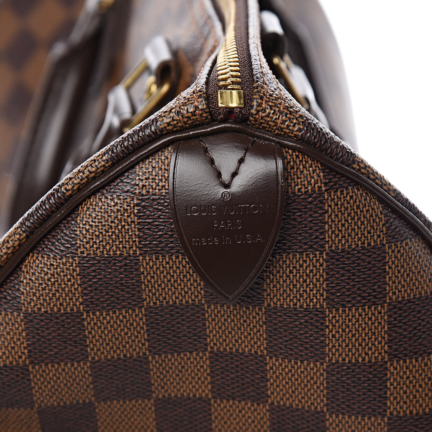 Louis Vuitton Damier Ebene Speedy 30 6 of 15