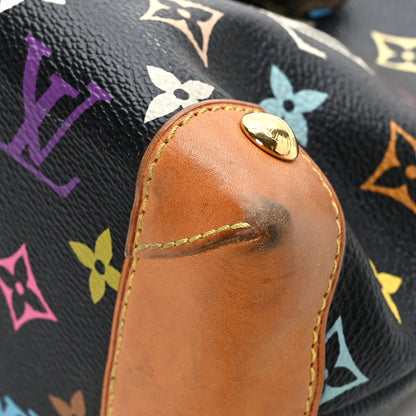 Louis Vuitton Monogram Multicolor Eliza Black 7 of 9