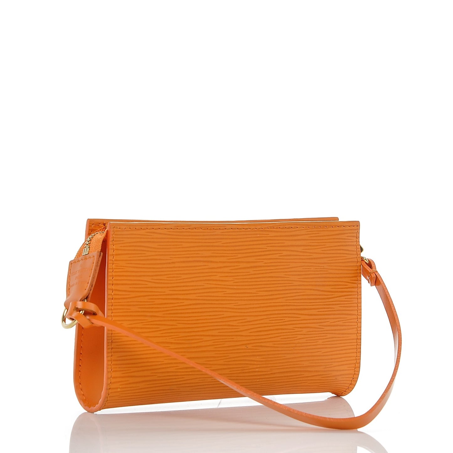 Epi Bucket Pochette Accessories Mandarin