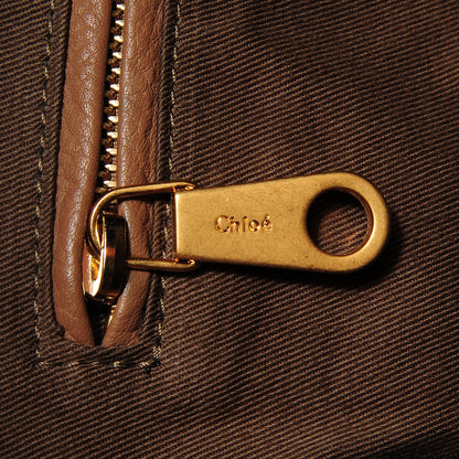 Chloe Calfskin Large Marcie Satchel Nut 8 of 11