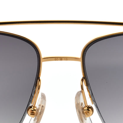 Cartier Panthere De Cartier Aviator Sunglasses Gold 9 of 9