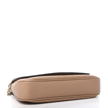 Gucci Pebbled Calfskin Medium Soho Flap Crossbody Camelia 4 of 10