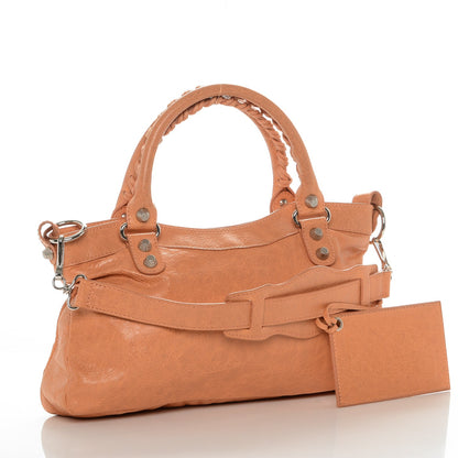 Balenciaga Agneau Giant 12 Silver Hardware First Rose Blush 3 of 8