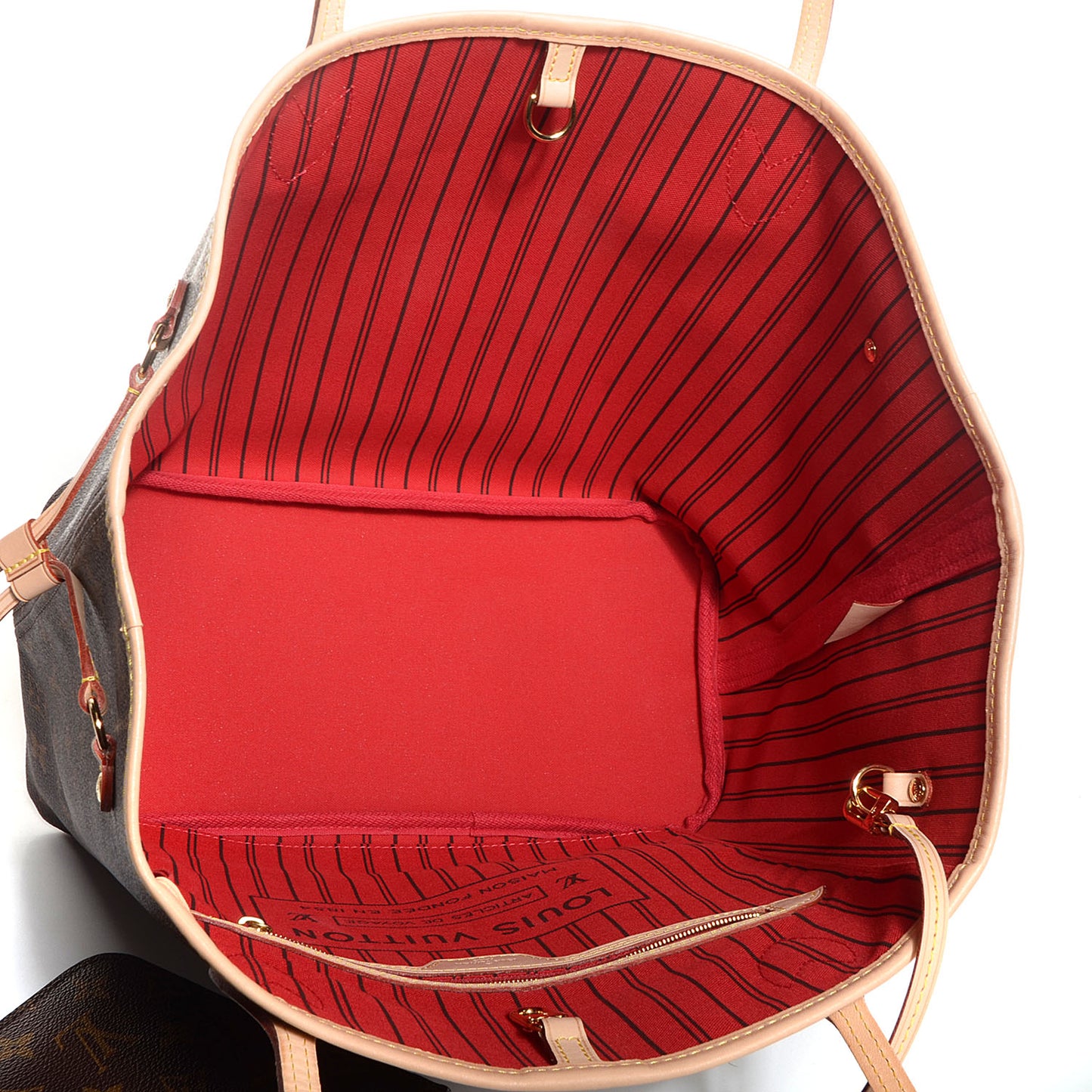Monogram Neo Neverfull MM Cherry