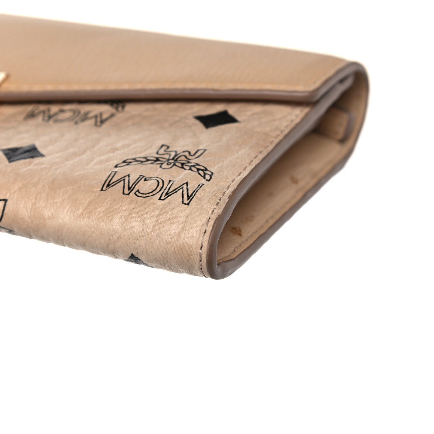 Visetos Large Patricia Wallet On Chain Beige