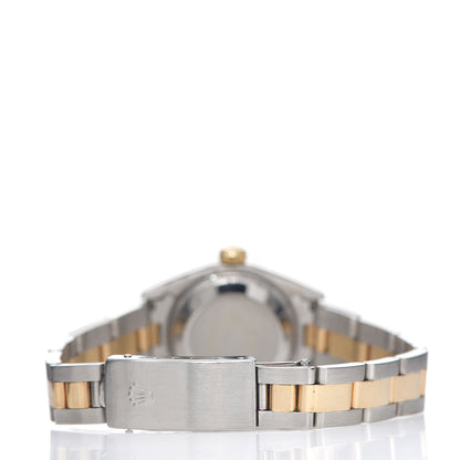 Rolex Stainless Steel 18K Yellow Gold 26mm Oyster Perpetual Date Watch Champagne 69163 3 of 5