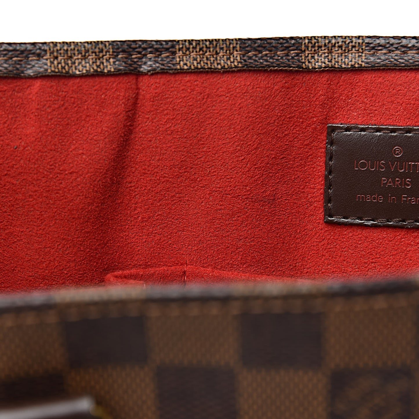 Damier Ebene Sac Plat
