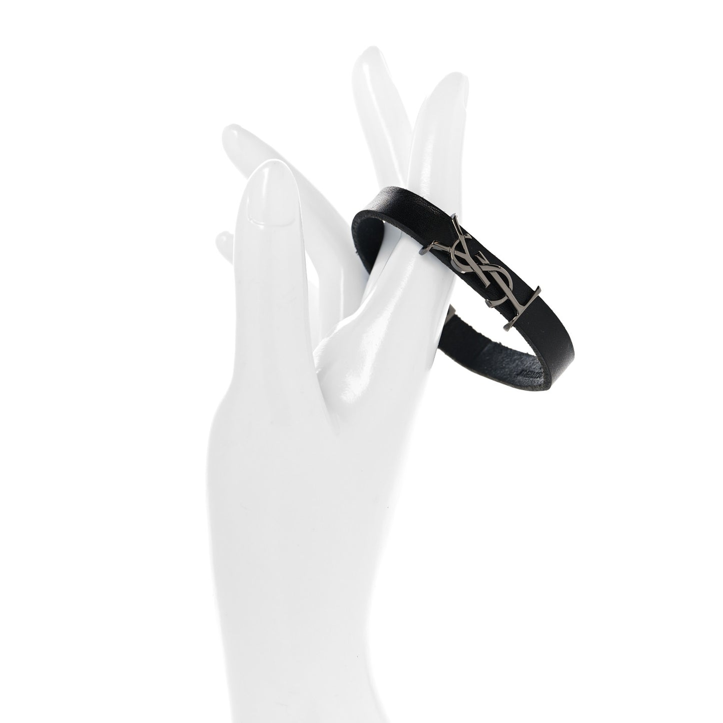 Calfskin Opyum Bracelet S Black