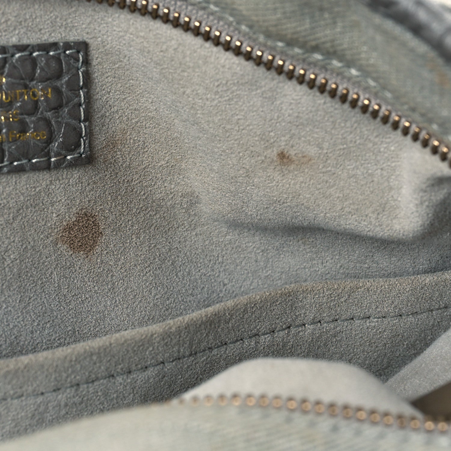 Louis Vuitton Denim Neo Cabby MM Grey 11 of 14