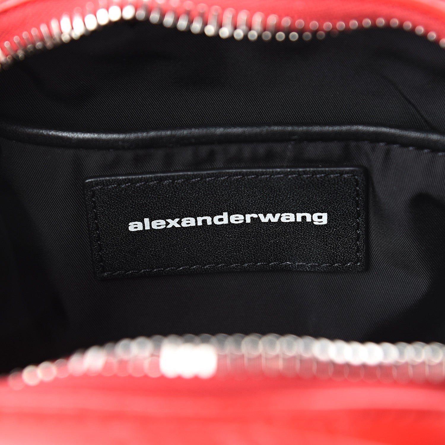 Alexander Wang Calfskin Quilted Halo Top Handle Bag Red 5 of 7
