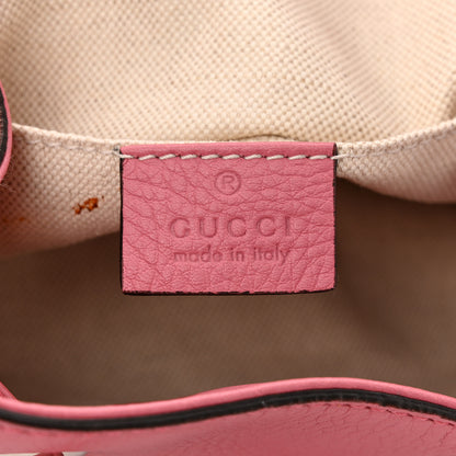 Gucci Cellarius Calfskin Medium Bamboo Backpack Glossy Pink 6 of 13
