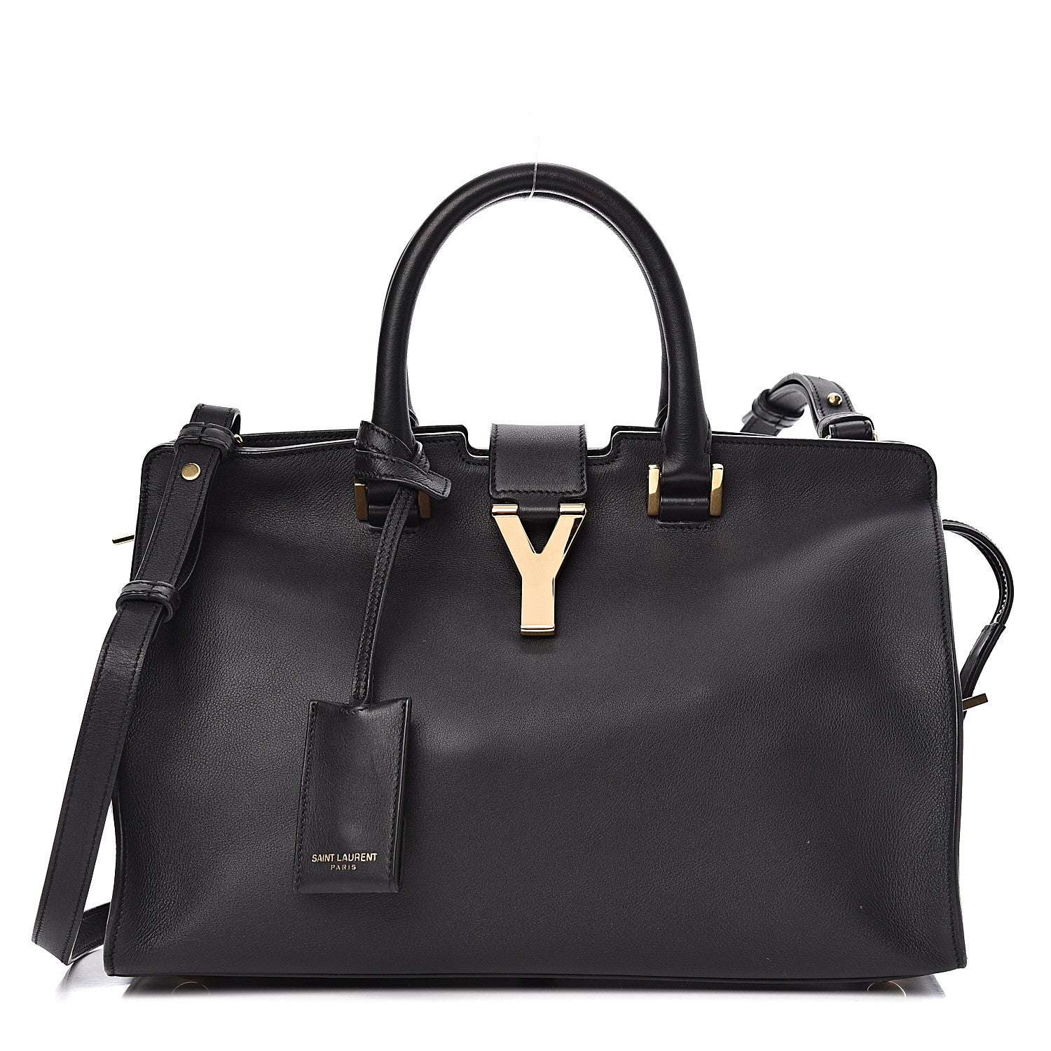 Saint Laurent Calfskin Small Classic Y Cabas Black 1 of 13