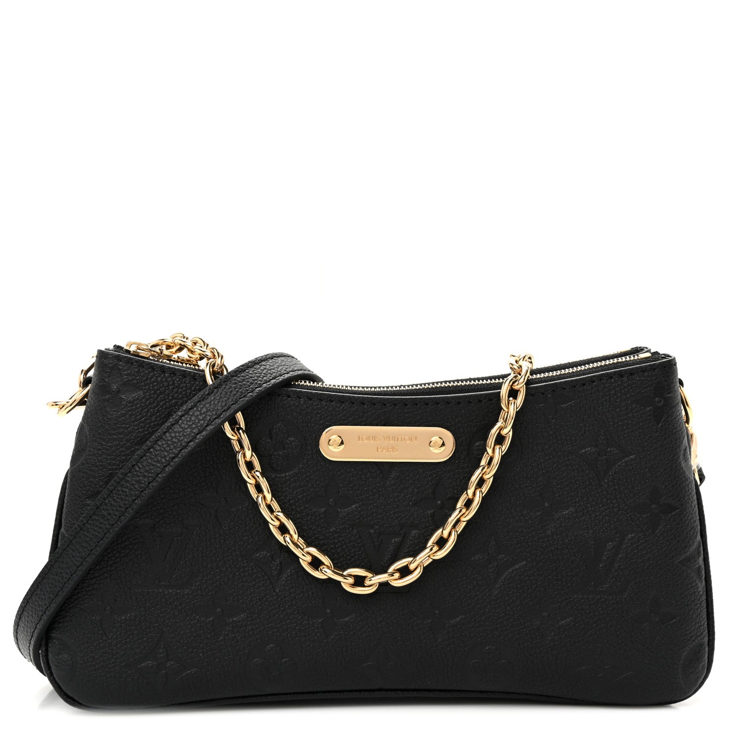Louis Vuitton Empreinte Monogram Liv Pochette Black 1 of 10