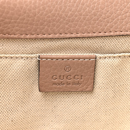 Gucci Calfskin Mini Pearly GG Marmont Top Handle Bag Porcelain Rose 5 of 12