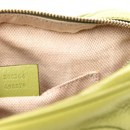 Gucci Pebbled Calfskin Small Soho Disco Bag Green 7 of 13