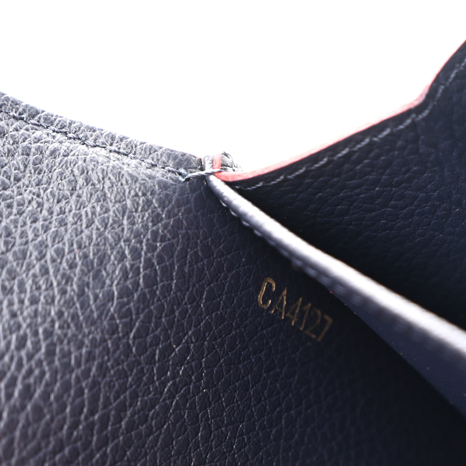 Louis Vuitton Empreinte Sarah Wallet NM Marine Rouge 8 of 8