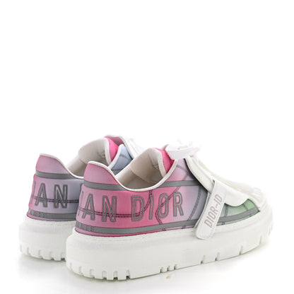 Christian Dior Nylon Shaded Dior-ID Platform Sneakers 39 Multicolor Framboise 4 of 8