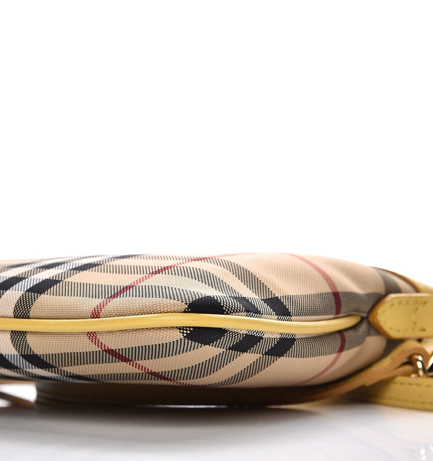 Horseferry Check Peyton Crossbody Clutch Bag Yellow